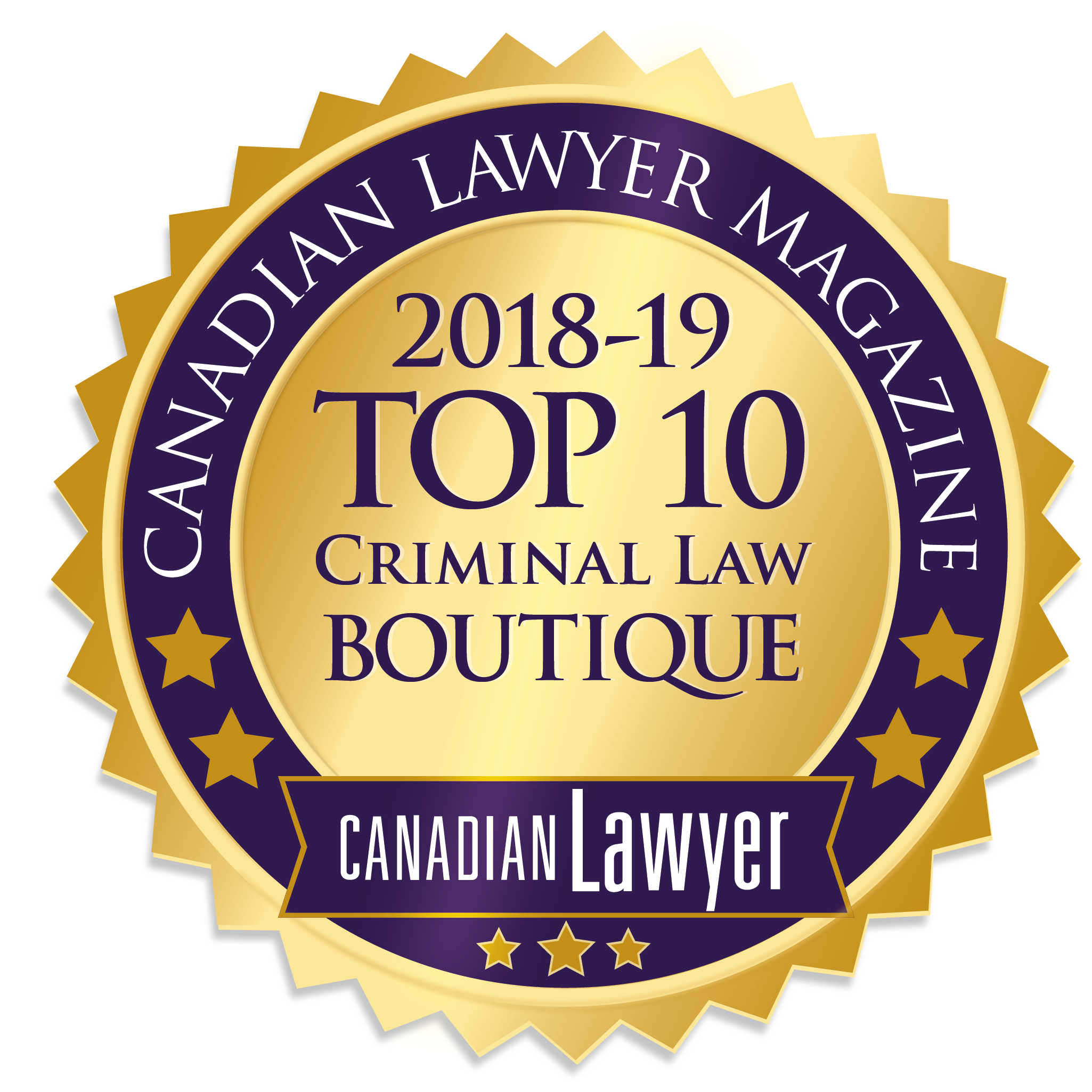 Top Criminal Lawyer 2019